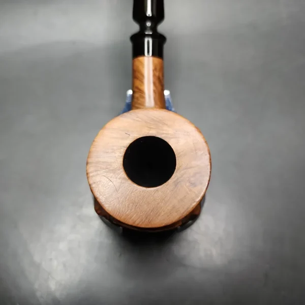 Rolando Negoita Partially Rusticated Freehand Estate Briar Pipe, American Estates - Image 7