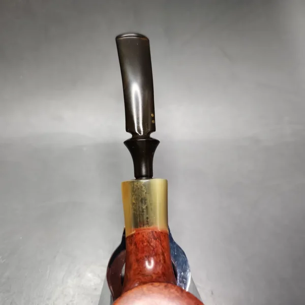 Savinelli Nonpareil 9408 Smooth Acorn Estate Briar Pipe, Italian Estates - Image 7