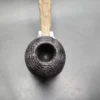 La Biota Large Morta Bent Egg w/ Horn Handmade Pipe, New - Image 7