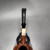 Wandi Riyadi Smooth Elephant's Foot w/ Horn Estate Briar Pipe, Unsmoked - Image 8