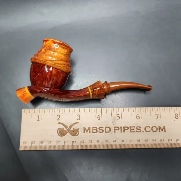 Mutcat Calabash Handmade Pipe, New - Image 9