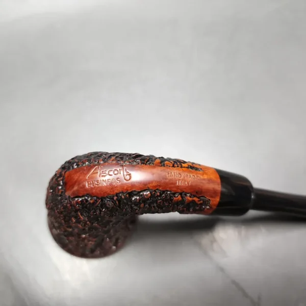Ascorti Business Rusticated Calabash Estate Briar Pipe, Italian Estates - Image 8