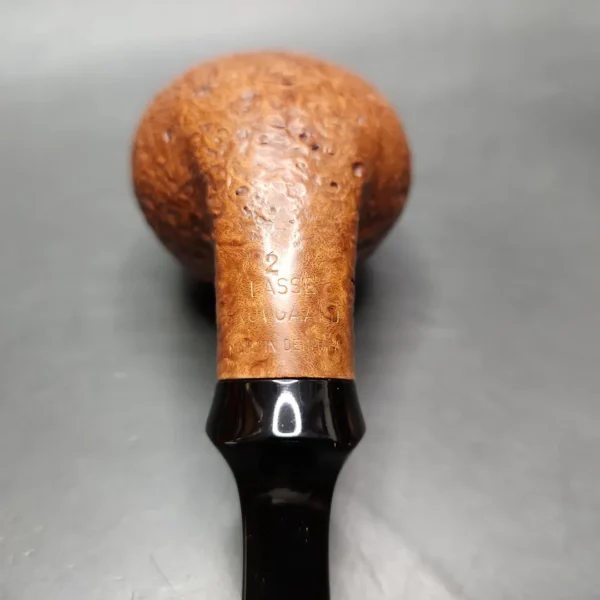 Lasse Skovgaard Sandblasted Brandy Estate Briar Pipe, Danish Estates - Image 8