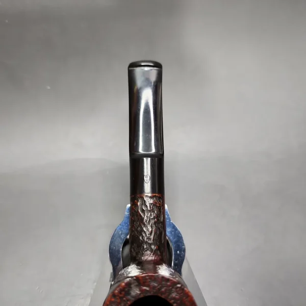 Astleys Sandblasted Billiard Estate Briar Pipe, 9mm, English Estates - Image 8