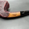 Radice Rind Collect Magnum Rusticated Horn Estate Briar Pipe, Italian Estates - Image 8