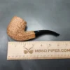 Castello Natural Vergin G Bent Billiard Estate Briar Pipe, Italian Estates - Image 8