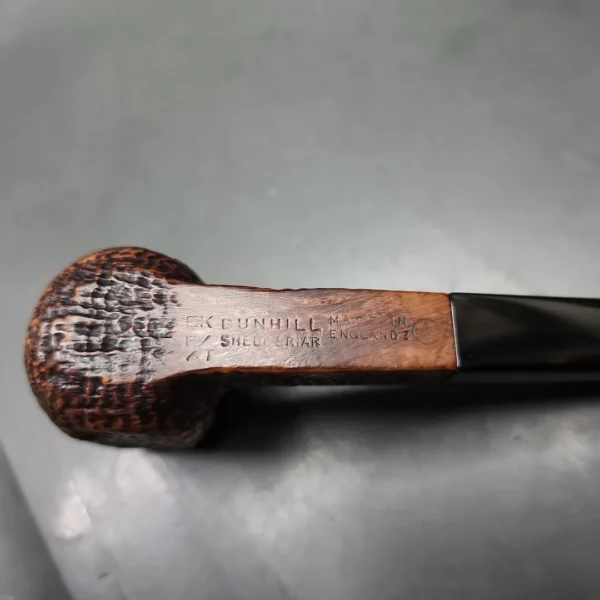 1957 Dunhill Shell EK Foursquare 4S Estate Briar Pipe, English Estates - Image 8
