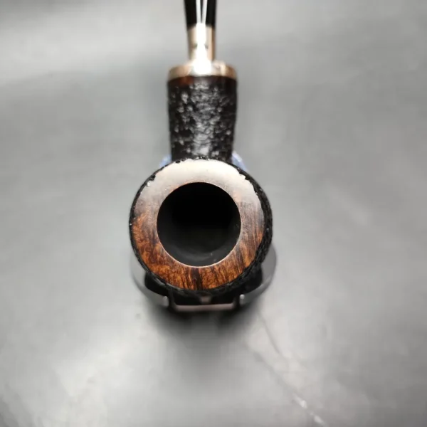 Caminetto Business Silver Mount Billiard Estate Briar Pipe, Italian Estates - Image 7