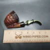 Ben Wade Monte Verdi Rusticated Freehand Sitter Estate Briar Pipe, Danish Estates - Image 8