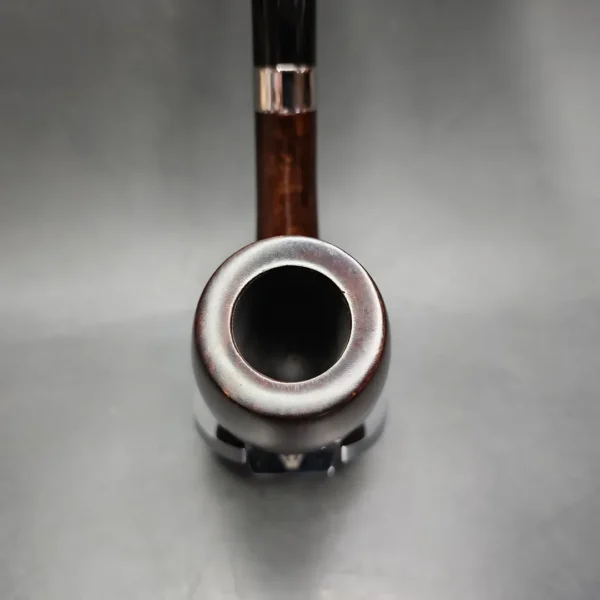 Pipe Tristan LC Smooth Swan Neck Billiard Handmade Briar Pipe, New - Image 7