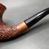 2000 JT Cooke Magnum Sandblasted Calabash Estate Briar Pipe, Unsmoked - Image 8