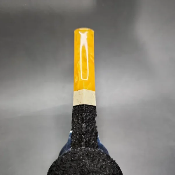 Pipe Tristan Rusticated Squat Bulldog Handmade Briar Pipe, New - Image 8