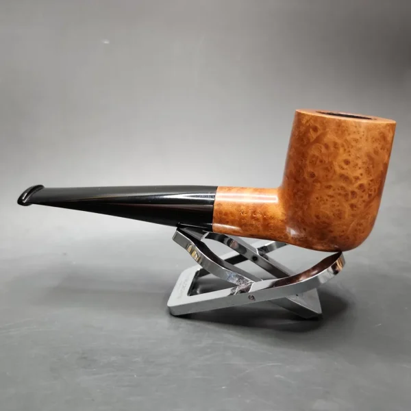 2000 Julius Vesz Hand Cut Gr. 8 Smooth Billiard Estate Briar Pipe, Canadian Estates - Image 8