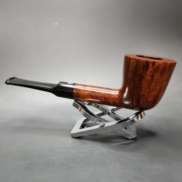 James Upshall Tilshead Large Smooth Dublin Estate Briar Pipe, Unsmoked - Image 8
