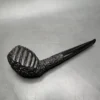 Pipe Tristan Ammonite Rusticated Cutty Handmade Briar Pipe, New - Image 8