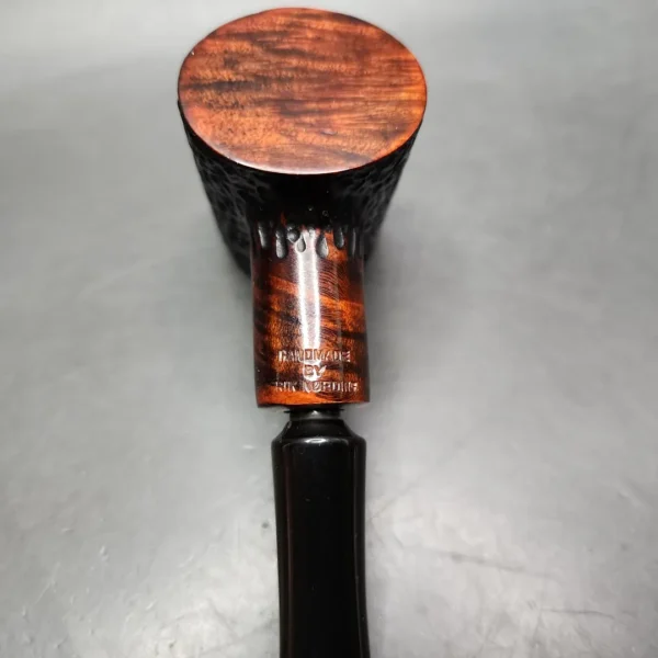 Nording Rusticated Poker Estate Briar Pipe, Danish Estates - Image 8