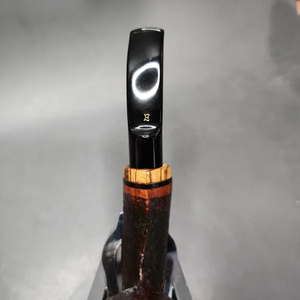 Karl Erik Ekstravagant Sandblasted Cobra Estate Briar Pipe, Danish Estates - Image 8