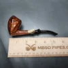 Wandi Riyadi Smooth Elephant's Foot w/ Horn Estate Briar Pipe, Unsmoked - Image 9