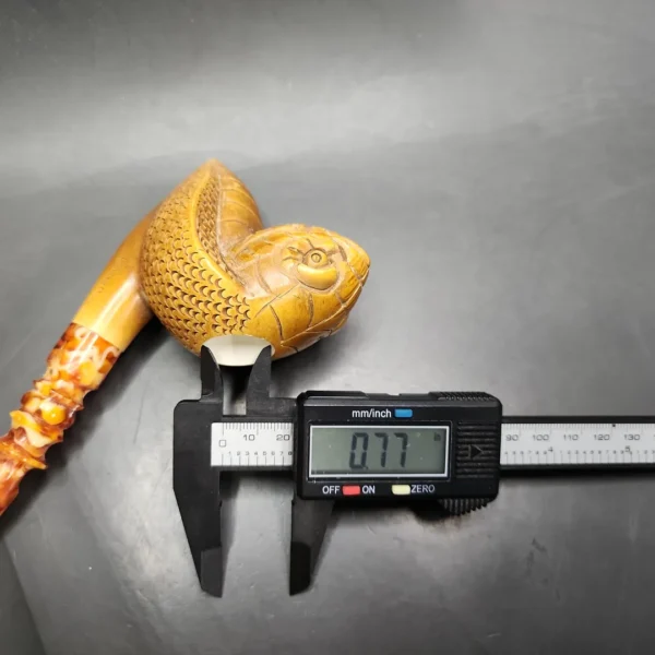 Kenan Cobra Block Meerschaum Pipe, New - Image 9