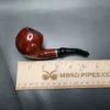 Vauen 6842 Smooth Bent Apple Estate Briar Pipe, Unsmoked, 9mm - Image 9