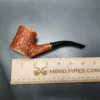 Radice Rind Rusticated Cherrywood Estate Briar Pipe, Unsmoked - Image 9
