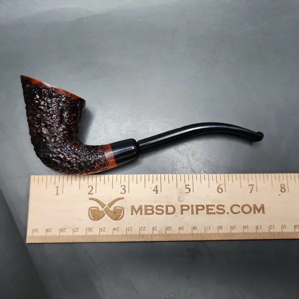 Ascorti Business Rusticated Calabash Estate Briar Pipe, Italian Estates - Image 9
