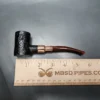 Peterson Christmas Pipe 2024 701 Sandblasted Poker Briar Pipe, FT, New - Image 9