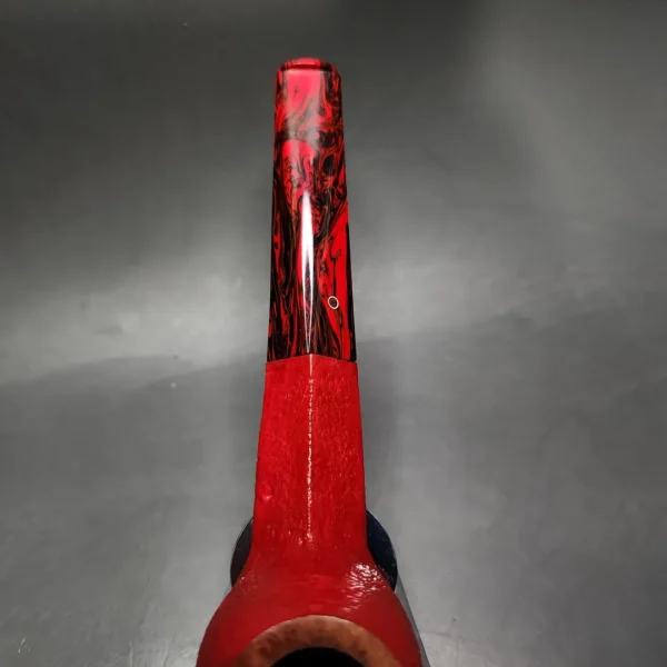 Ashton Claret XXX Sandblasted Panel Brandy Estate Briar Pipe, English Estates - Image 9