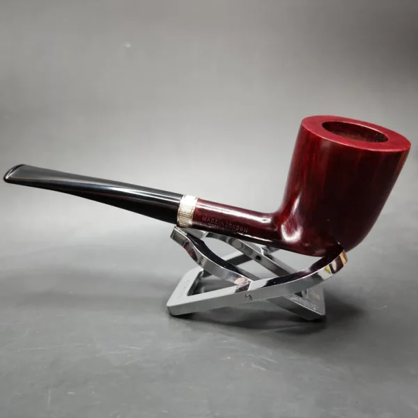 Jacobean Reo by Les Wood Smooth Dublin Estate Briar Pipe, Unsmoked - Image 9