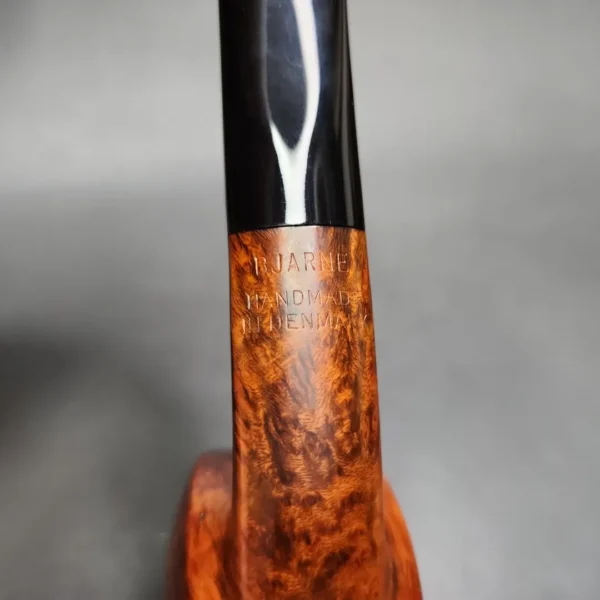 Bjarne Handmade Smooth Panel Brandy Estate Briar Pipe, Danish Estates - Image 9
