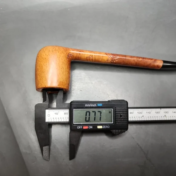Savinelli Extra Spot Carved Lumberman Estate Briar Pipe, Italian Estates - Image 9