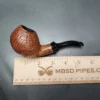 Lasse Skovgaard Sandblasted Brandy Estate Briar Pipe, Danish Estates - Image 9