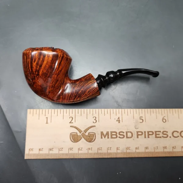 Nording Handmade Smooth Freehand Estate Briar Pipe, Unsmoked - Image 9