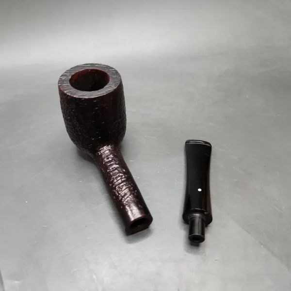 1978 Dunhill Shell 51033 Sandblasted Billiard Estate Briar Pipe, English Estates - Image 9