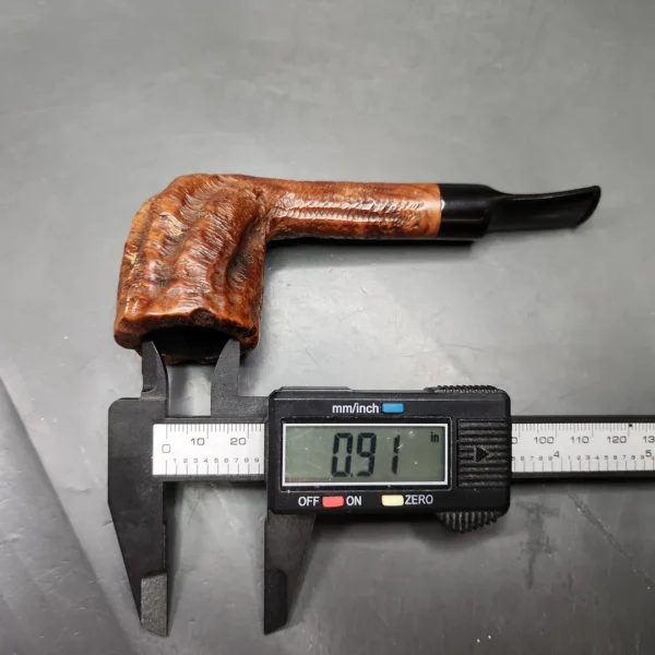 Custombilt Rusticated Lovat Estate Briar Pipe, American Estates - Image 9
