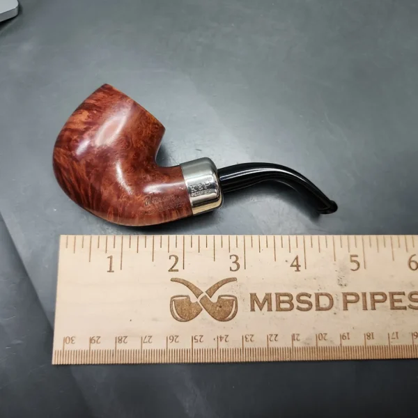 Peterson Sportsman 221 Nosewarmer Bent Billiard Estate Briar Pipe, Irish Estates - Image 9