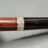 Jacobean Original by Les Wood Smooth Apple Estate Briar Pipe, Unsmoked - Image 9