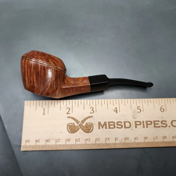 Schulte's / Max Schulte Smooth Bulldog Sitter Estate Briar Pipe, American Estates - Image 9