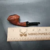 2015 Vermont Freehand Norse Dog Sandblasted Rhodesian Estate Briar Pipe, American Estates - Image 9