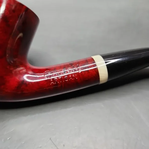 Chacom Artisan 413 Smooth Bent Dublin Estate Briar Pipe, Unsmoked - Image 9