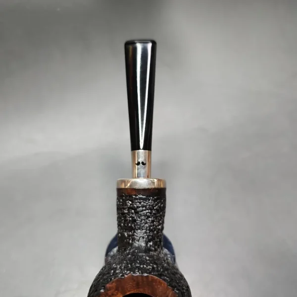 Caminetto Business Silver Mount Billiard Estate Briar Pipe, Italian Estates - Image 8