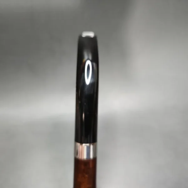 Pipe Tristan LC Smooth Swan Neck Billiard Handmade Briar Pipe, New - Image 8