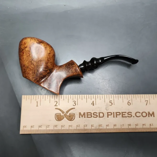 Danish Smooth Freehand Sitter Estate Briar Pipe, Danish Estates - Image 9