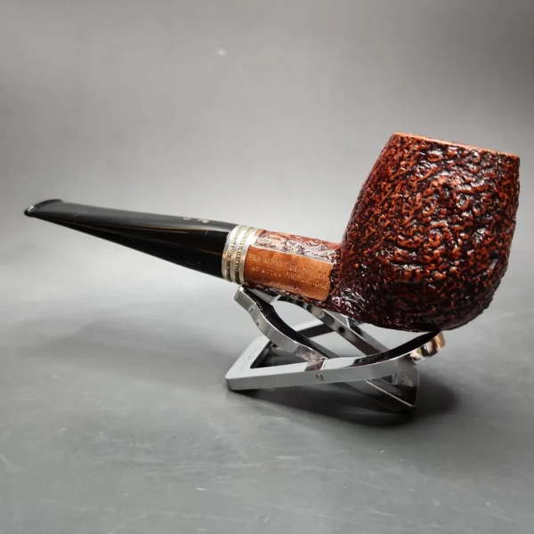 Ser Jacopo Divina Proportione Maxima Sandblasted Billiard Estate Briar Pipe, Italian Estates - Image 9