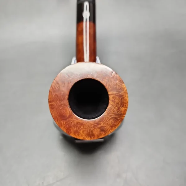 James Upshall Tilshead Large Smooth Dublin Estate Briar Pipe, Unsmoked - Image 9