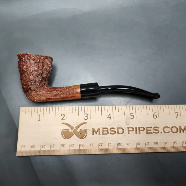 La Strada Centurion 166 Rusticated Dublin Estate Briar Pipe, Italian Estates - Image 9