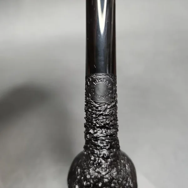 Pipe Tristan Ammonite Rusticated Cutty Handmade Briar Pipe, New - Image 9