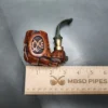 Moonlight "Steampunk" Oom Paul Sitter Handmade Briar Pipe, New - Image 9