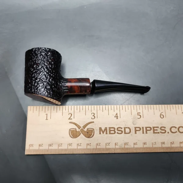 Nording Rusticated Poker Estate Briar Pipe, Danish Estates - Image 9