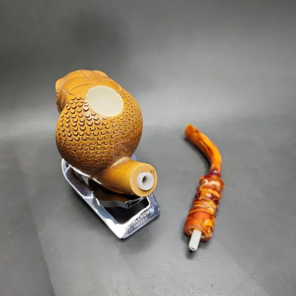 Kenan Cobra Block Meerschaum Pipe, New - Image 10